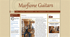 Desktop Screenshot of marfioneguitars.com